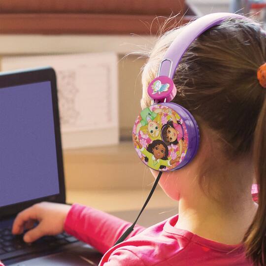 Dora and Friends Kid-Safe Over The Ear Headphones